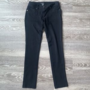 Shine star, black stretch pants, size small